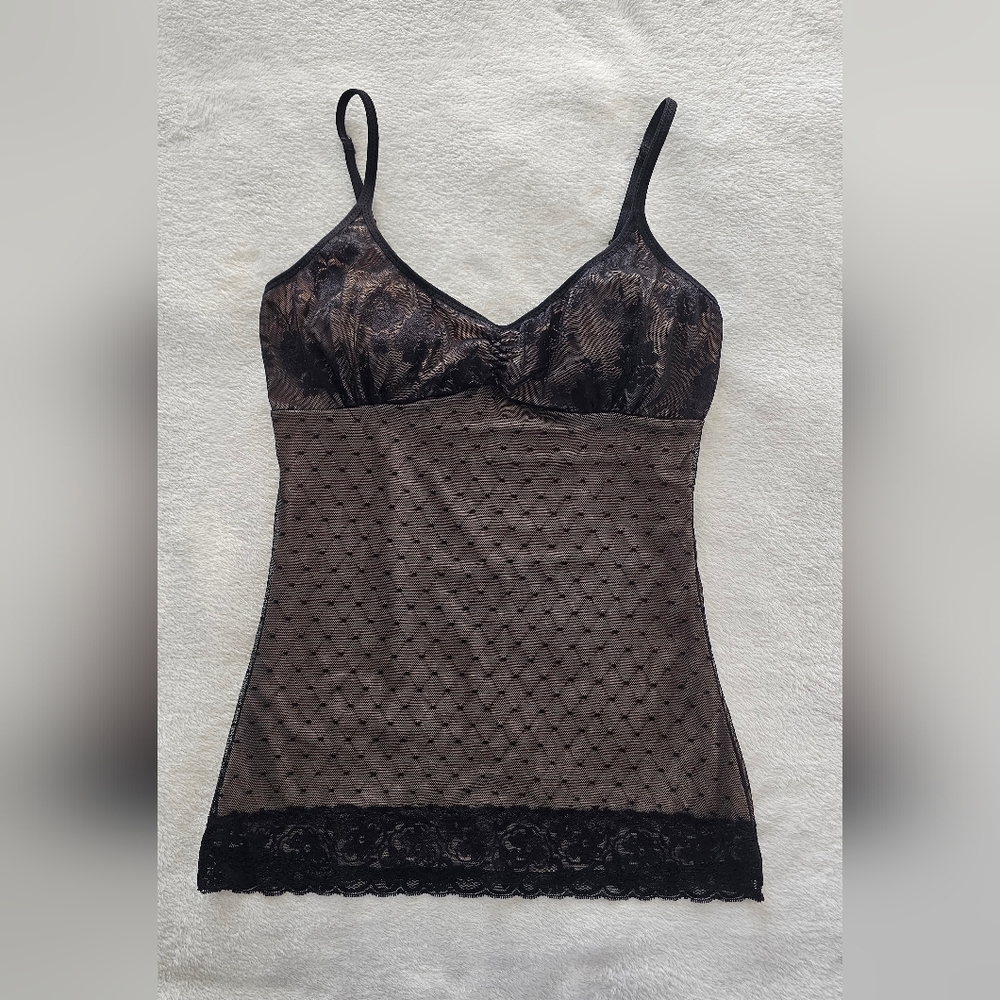 Elegant Black Lace Camisole